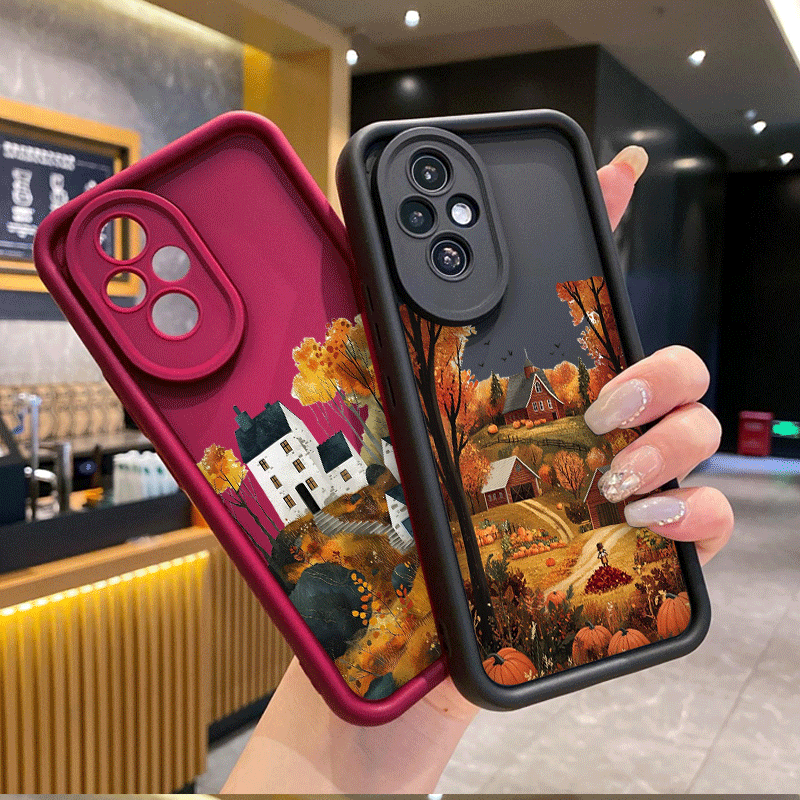 Huawei Mate 60 - Funda de Teléfono con Diseño Retro