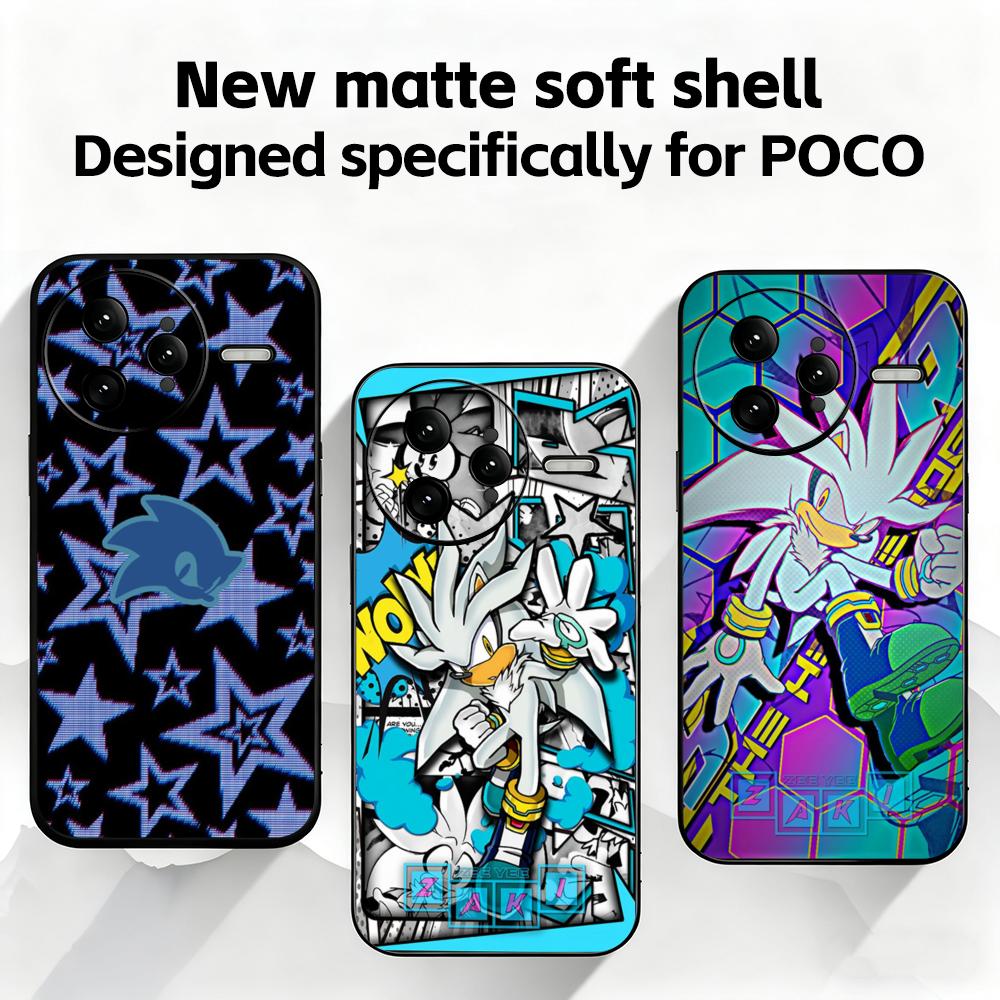 Xiaomi Poco X6 - S-sonicES funda de teléfono de dibujos