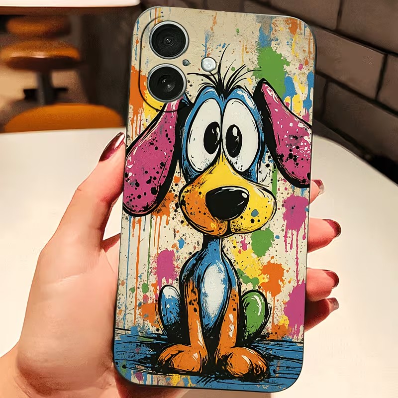 Apple Iphone 15 - Funda de Teléfono TPU con Diseño