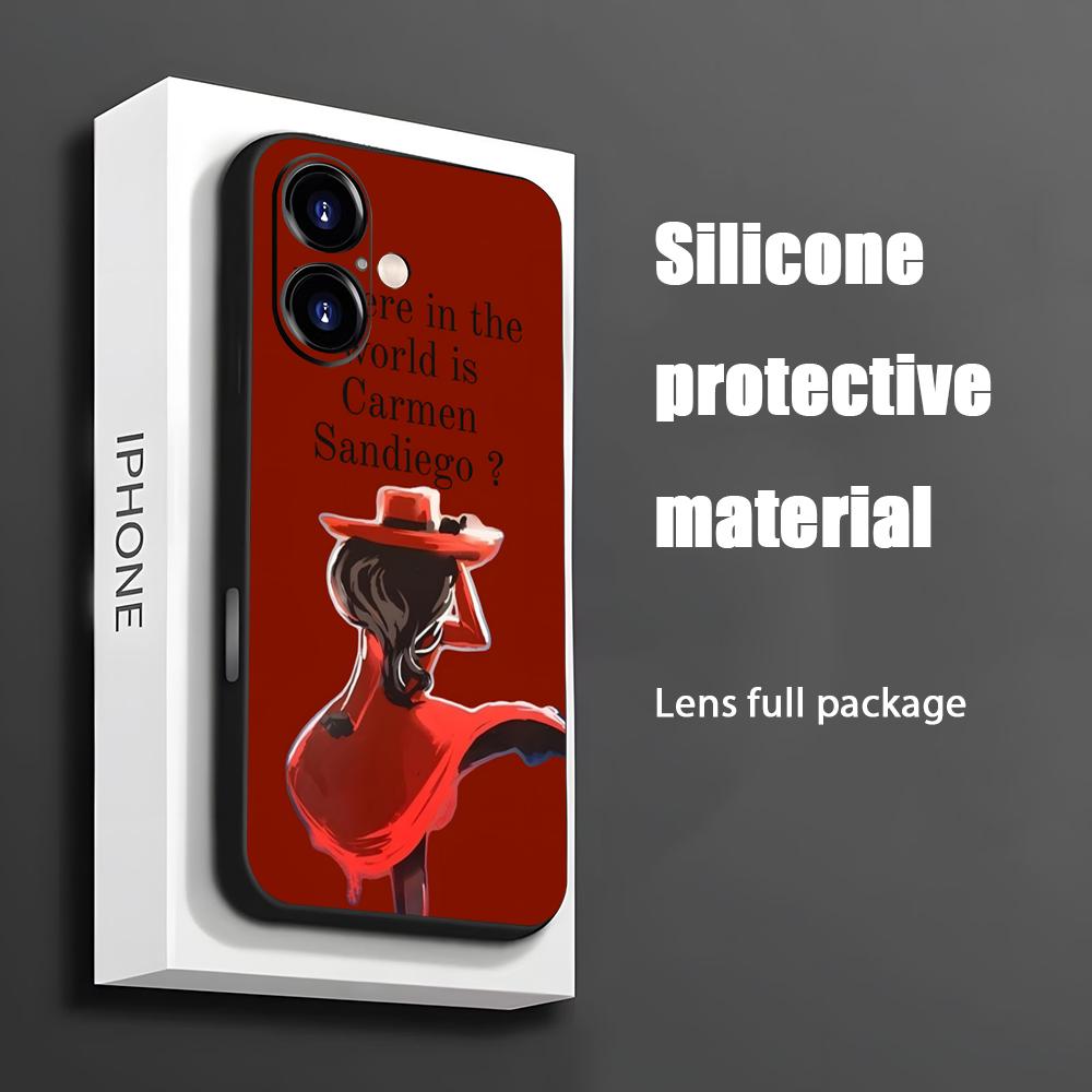 Apple Iphone 15 - Funda de teléfono de dibujos animados