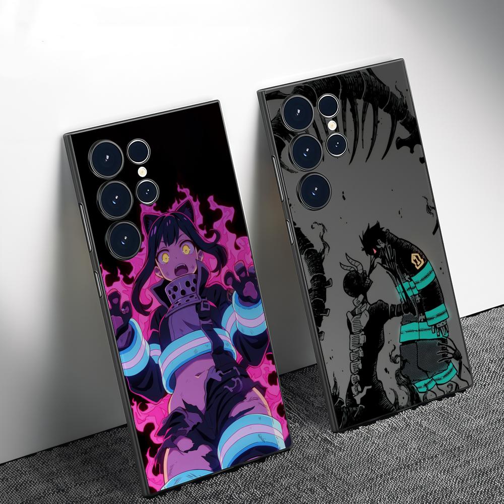 Samsung Galaxy S24 - Funda de teléfono Anime F-Fire Force