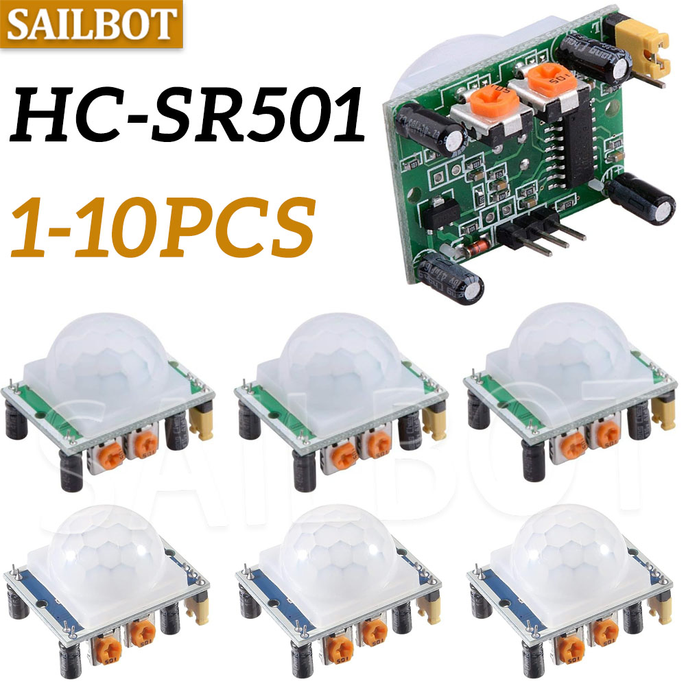 Muscle Sensor Emg - HC-SR501 Sensor infrarrojo PIR ajustar IR