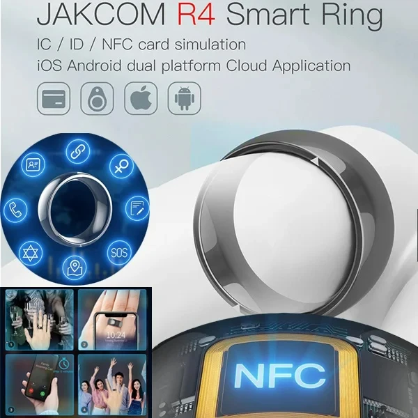 Smart Ring Nfc Pay - Anillo inteligente Jakcom R4 de acero