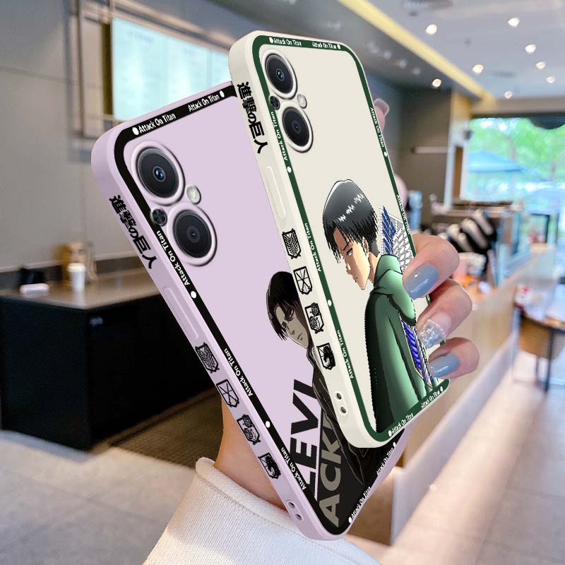 Funda de lujo Attack On Titan  - Oppo Reno 12 reseña y precio