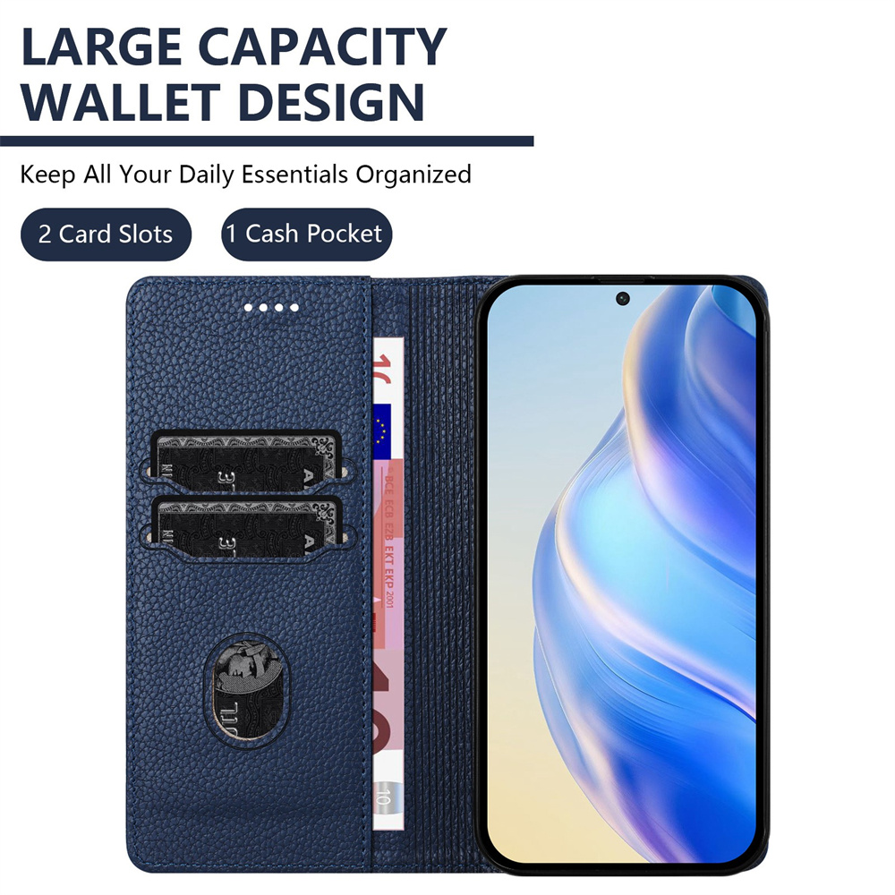Funda de cuero con tapa magnét - Vivo Y28 reseña y precio