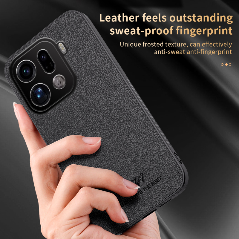 Funda magnética de cuero con i - Oppo Find X8 reseña y precio