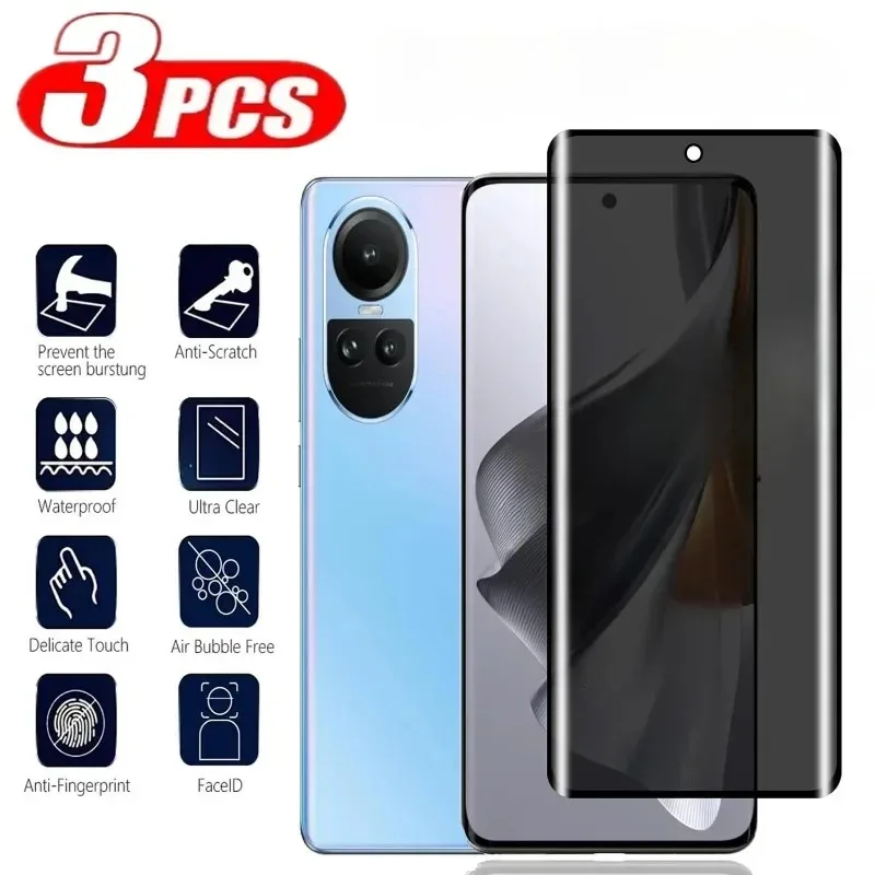 3 uds Protector de pantalla 3D - Oppo Reno 12 reseña y precio