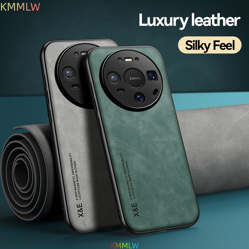 Funda de cuero de lujo para Hu - Huawei Mate 60 reseña y precio