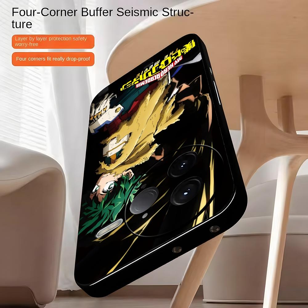 Deku My Hero Academia funda de - Xiaomi Poco X6 reseña y precio
