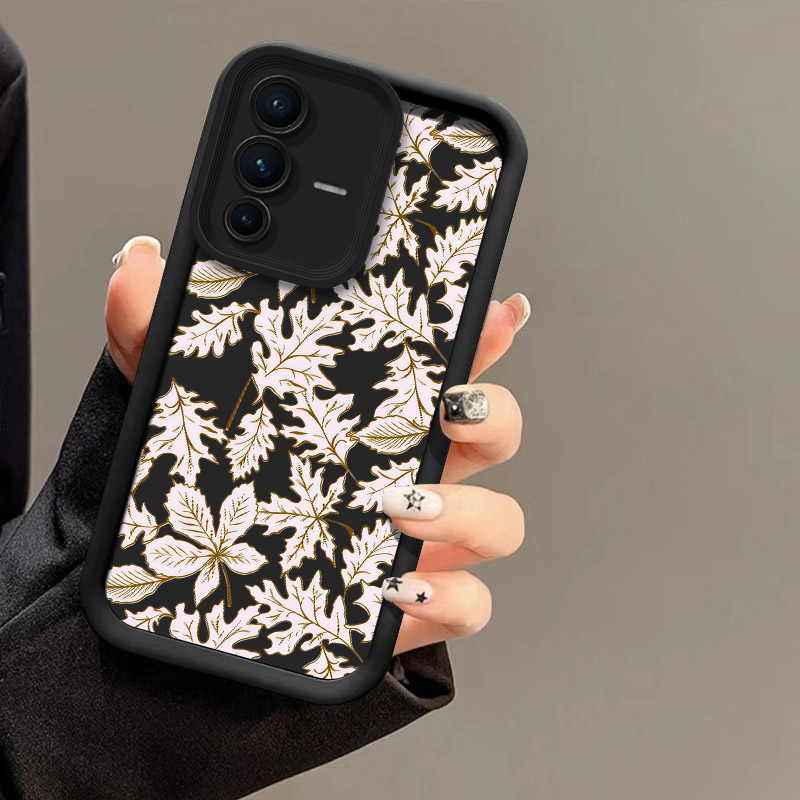 Funda de teléfono con patrón d - Vivo V40 reseña y precio