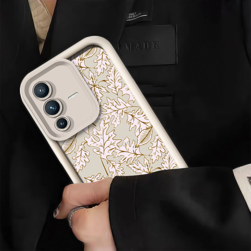 Funda de teléfono con patrón d - Vivo V40 reseña y precio