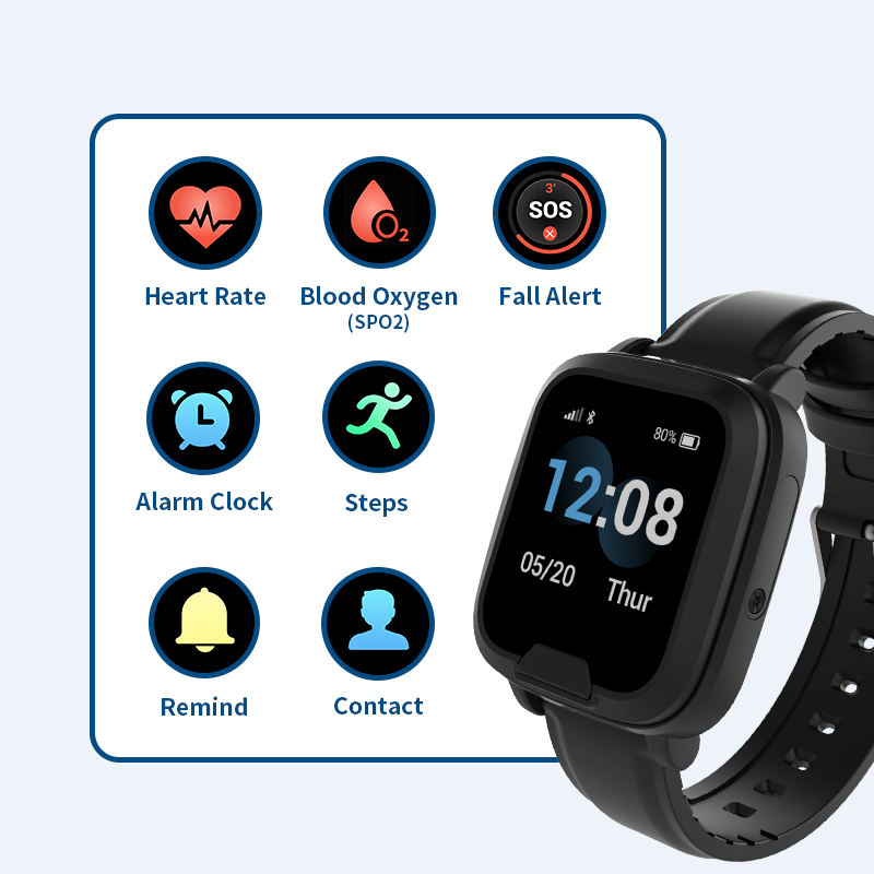 Reloj Inteligente 4G con Detec - Fall Detection Watch reseña y precio